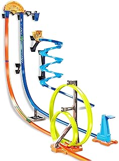 hot wheels corkscrew crash target