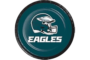 Trendware Philadelphia Eagles Dessert Plates, 48 ct