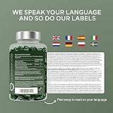 AAVALABS Organic Spirulina Chlorella Capsules 1800mg 200 Vegan view 9