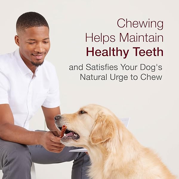 SMARTBONES SMARTSTICKS WITH REAL PEANUT BUTTER, 25 COUNT, TREAT YOUR DOG TO A RAWHIDE-FREE CHEWS FOR DOGS