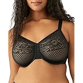 Wacoal Women's Visual Effects Unlined Full Coverage Underwire Minimizer Bra, 857210
