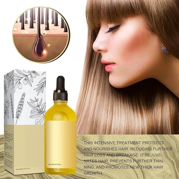 2PCS VEGANIC NATURAL HAIR GROWTH OIL, EELHOE IMPROVES BLOOD CIRCULATION,REDUCE HAIR LOSS,FOR DRY DAMAGED HAIR.(120ML)