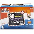 Elmer's Disappearing Purple School Glue Sticks, Washable, 7 Grams, 30 Count