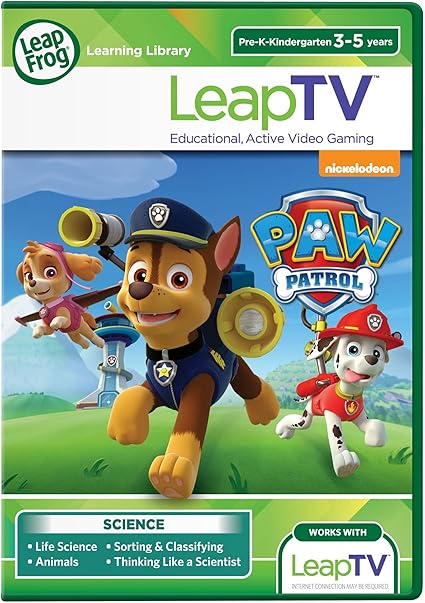 leapfrog leappad cartridge paw patrol