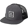 RVCA Men's Trucker Hat, Structured Hat with Stretch Mesh Back, Adjustable Snapback Closure
