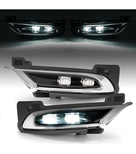 Fog Light Cover Fog Lamp Cover For Ford Transit 2020-2024 - Driver Side Replacement Bezel Transit Fog Lamp Bezel