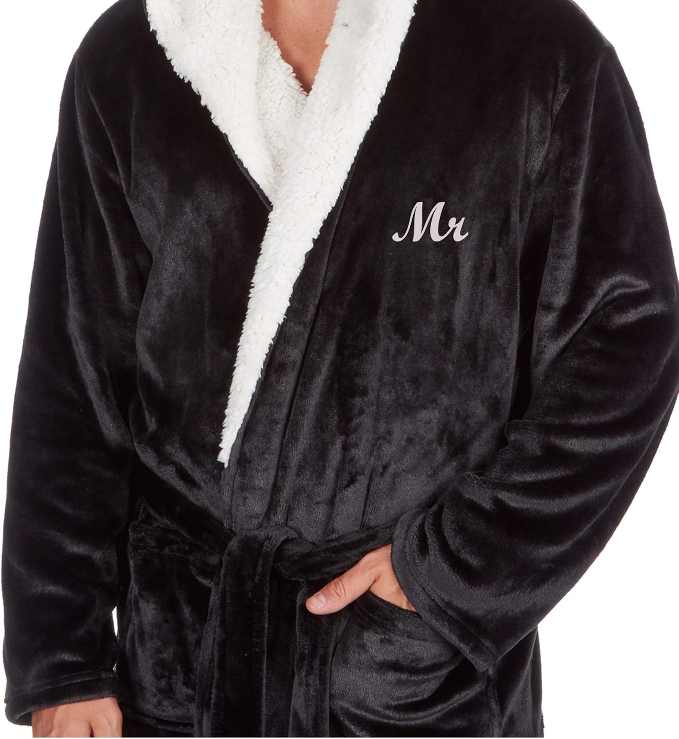 personalised mens dressing gown uk