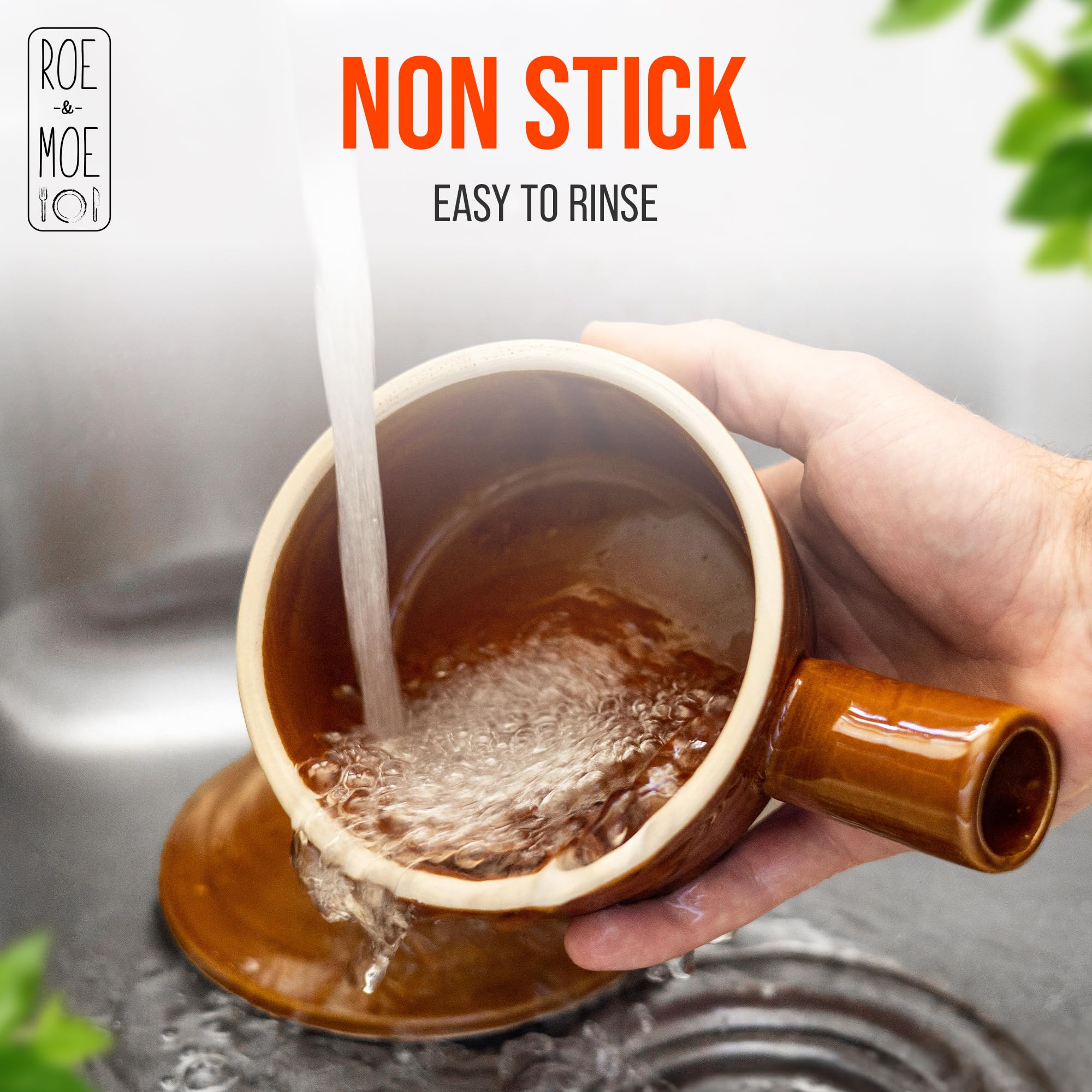 Egg Cooker - Non-Stick, Ceramic Microwave Egg Poacher with Dome Chimney Lid and Hollow Handle - Reimagine Breakfast with Picture-Perfect Eggs and Delicious Soups with Our Microwave Steamer