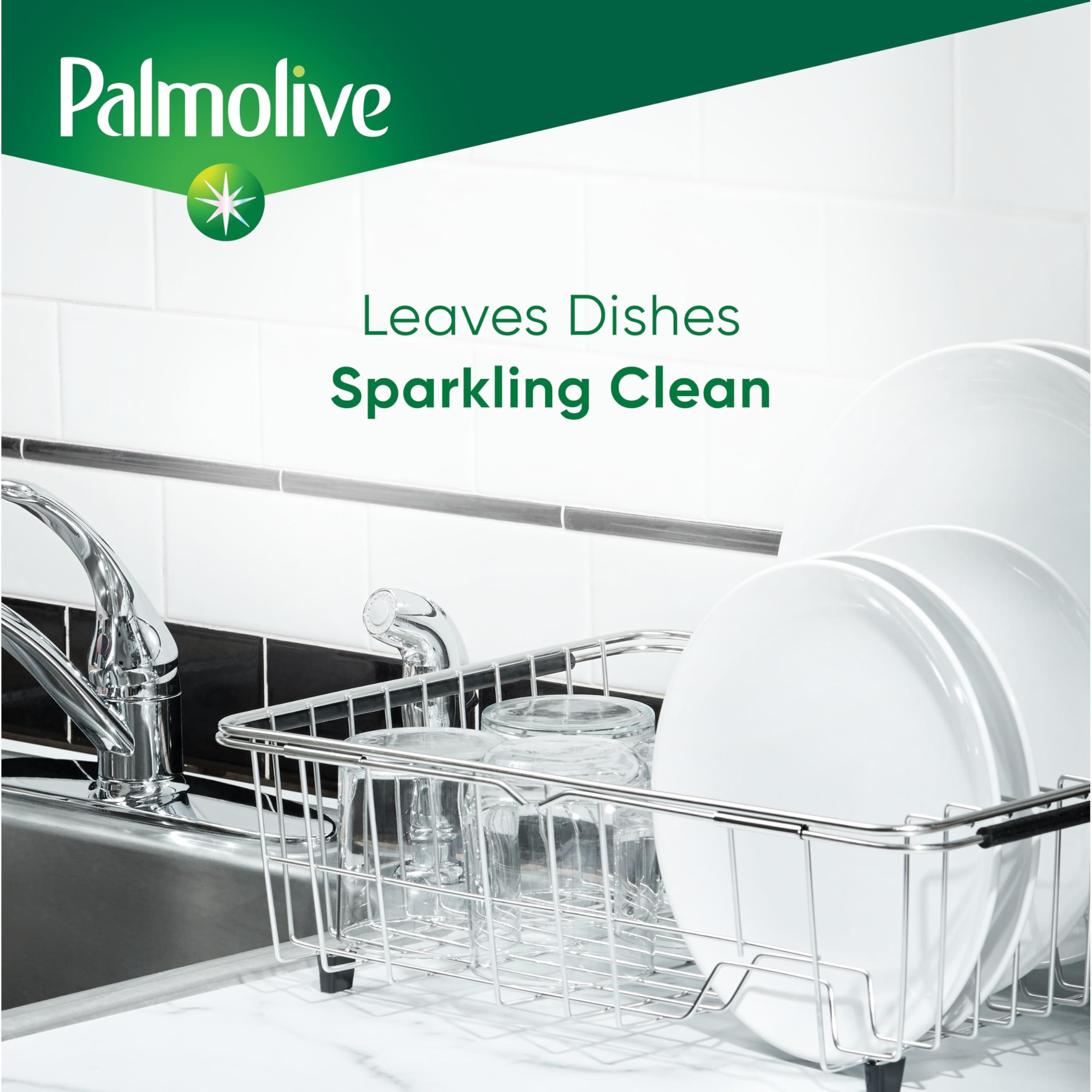 Palmolive Ultra Dishwashing Liquid Dish Soap, Pure + Clear Fragrance Free - 32.5 Fluid Ounce (Packaging may vary)