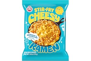 OTOKI Cheesy Ramen – Mac & Cheese Meets Ramen | Cheddar & Mascarpone | Stir-Fry Style | 3.88 oz (Pack of 4)