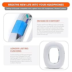 WC Freeze A30 - Cooling Gel Earpads Compatible with