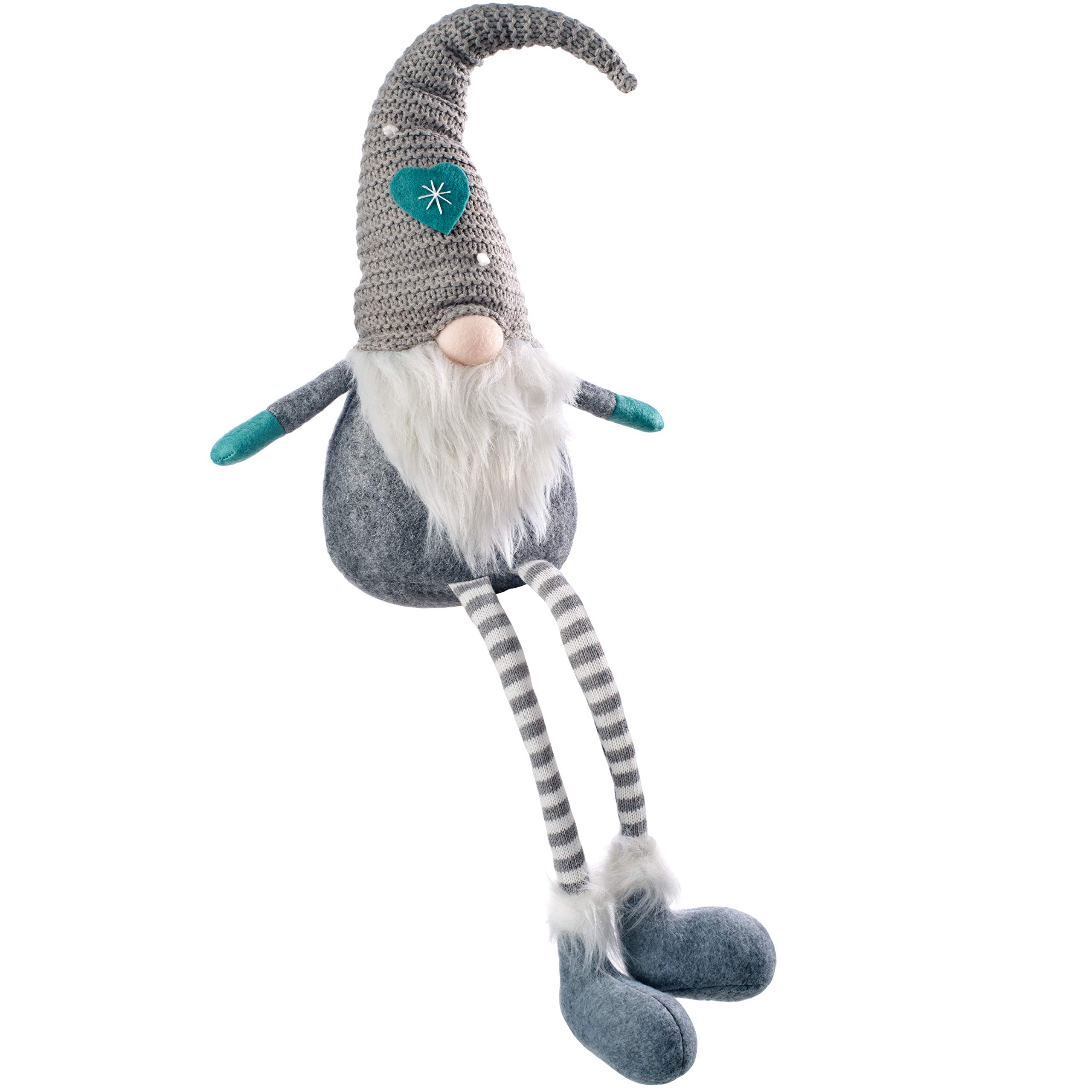 WeRChristmas Sitting Christmas Santa Figurine