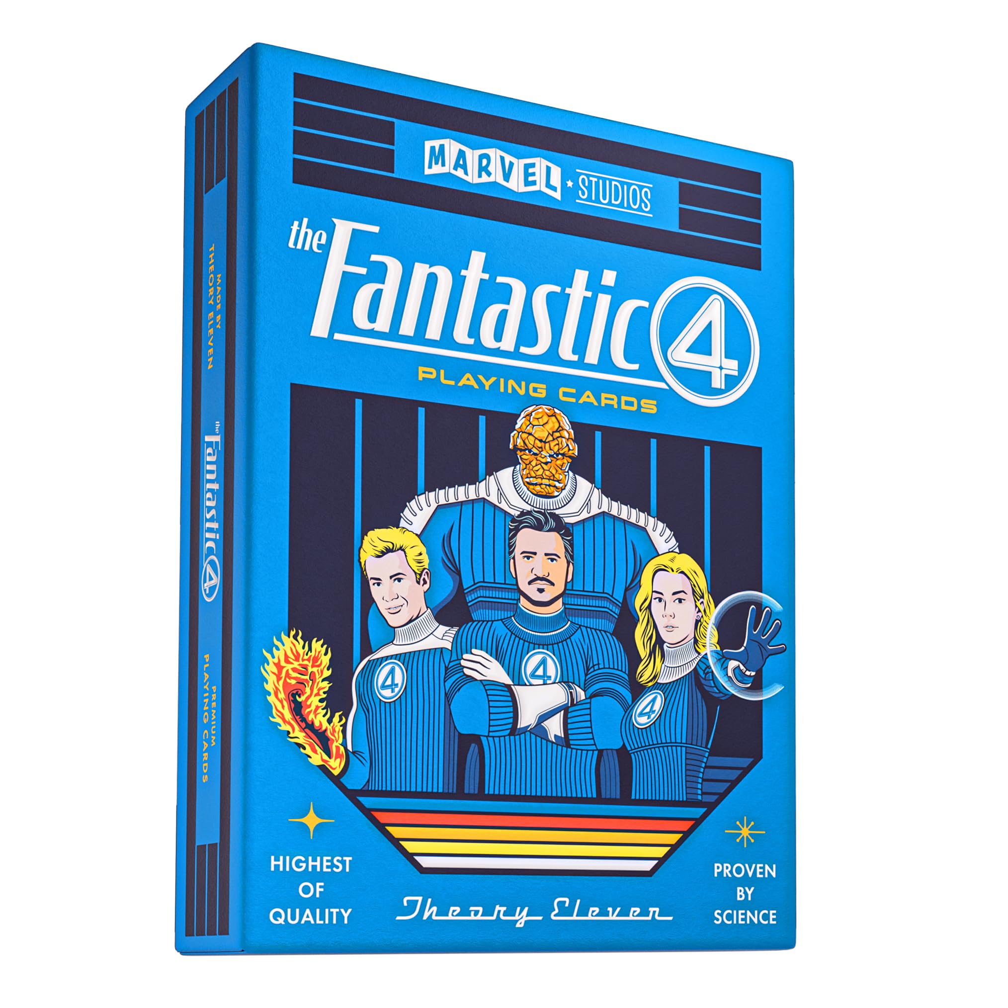 theory11 Fantastic Four Playing Cards, Premium Cards, Poker Size Standard Index, Luxury Cards
