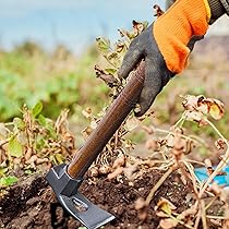 Heavy Duty Garden Hoe Head - Steel Weeding & Digging Tool Replacement For Farm Gardening