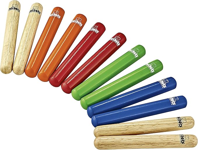 Nino Percussion Claves (NINO502MC) Amazon.co.uk Musical Instruments