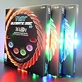 TOSY LED Flying Disc - 36 Super Bright Lights, 175g, Rechargeable, Smart Modes For Night Play