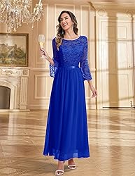 Wedtrend Women's Cocktail Dress Floral Lace Chiffon