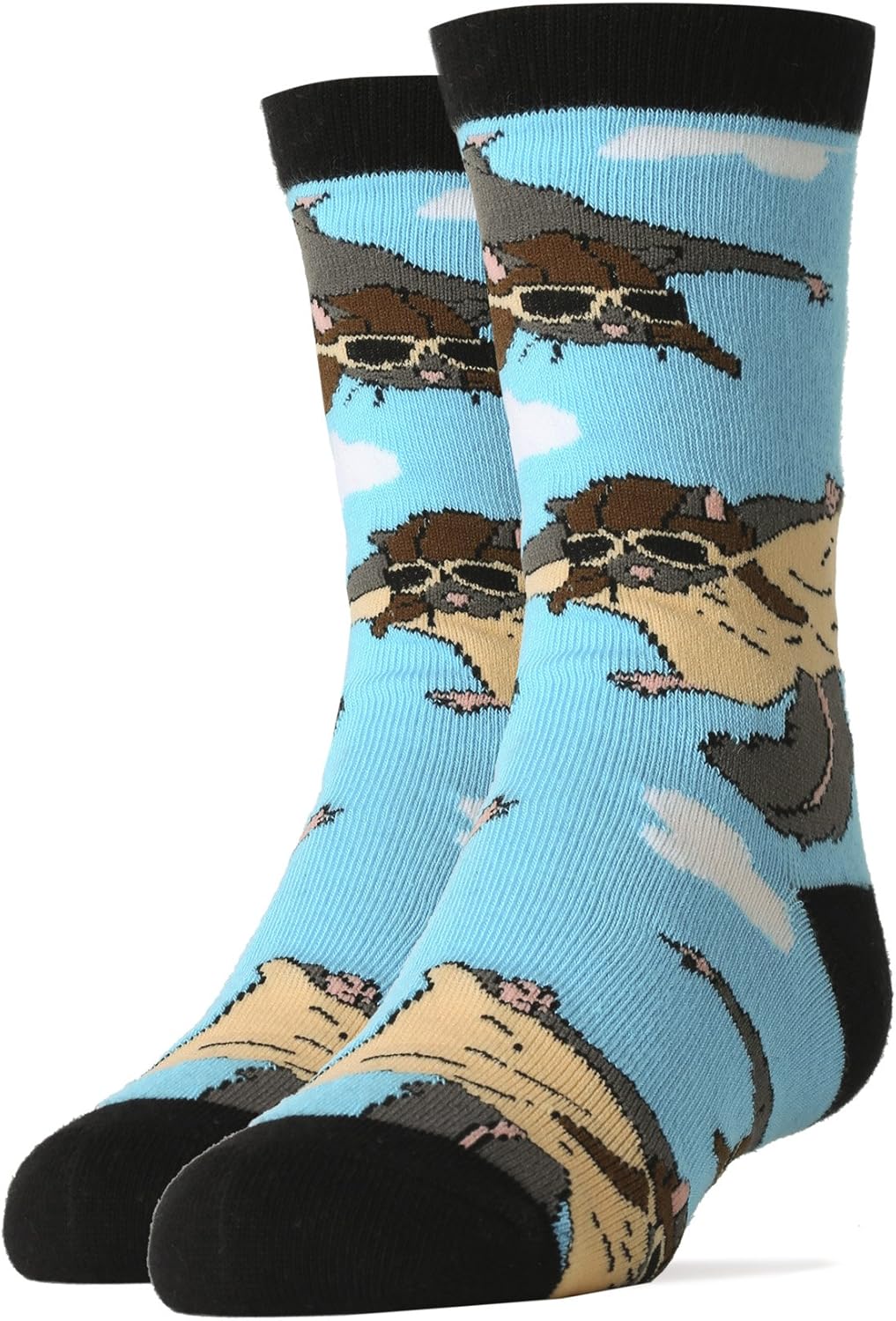 Oooh Yeah Socks ! - Kids Crew -Flying Squirrels: Clothing