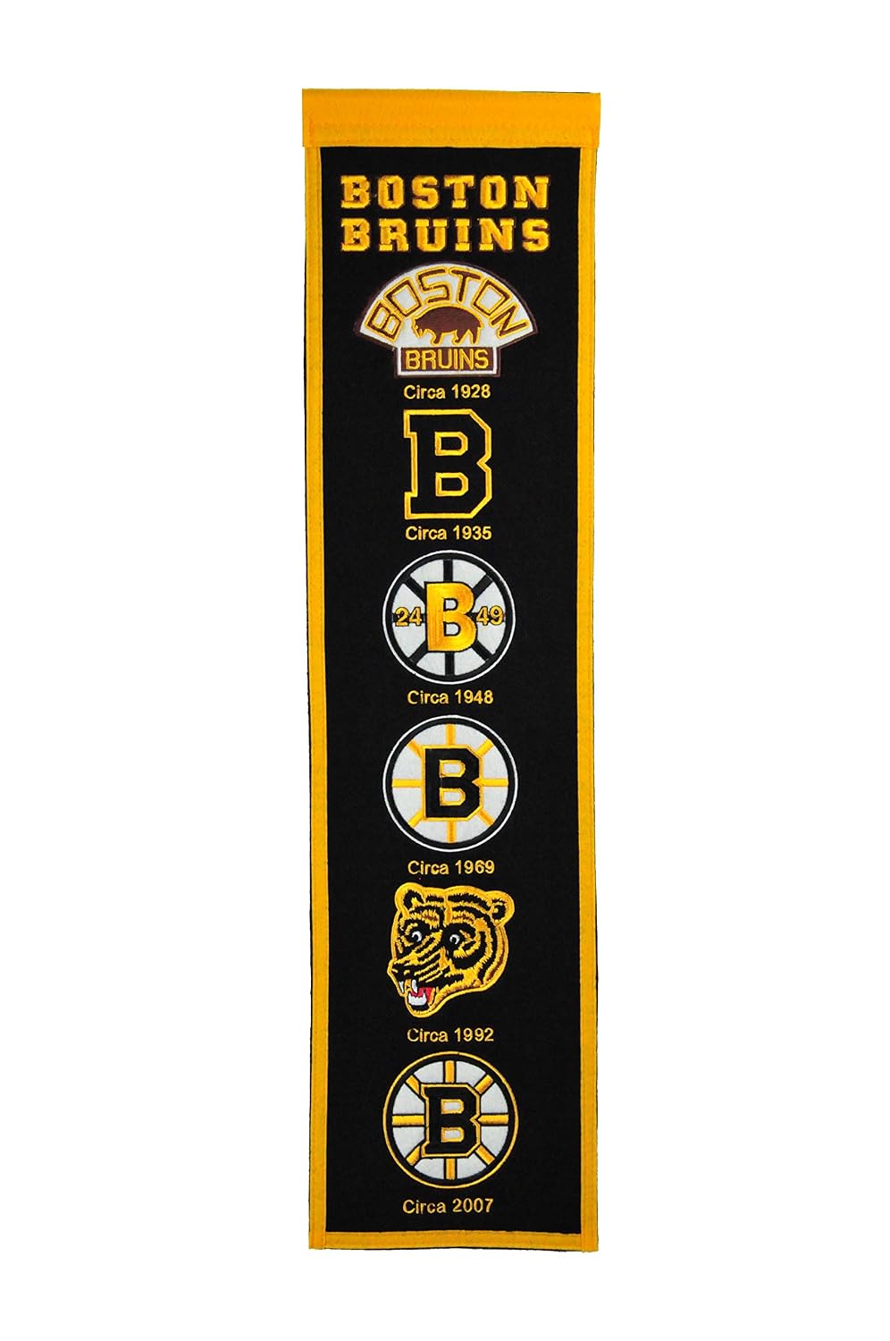 Nhl Boston Bruins Heritage Banner Amazon Co Uk Sports Outdoors