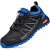KEFUWU Men's Trail Running Shoes Lightweight Non-Slip Walking Hiking Sneakers Men Outdoor Running Shoes