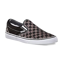 Vans Unisex Checkerboard Slip-On Black/Pewter Check