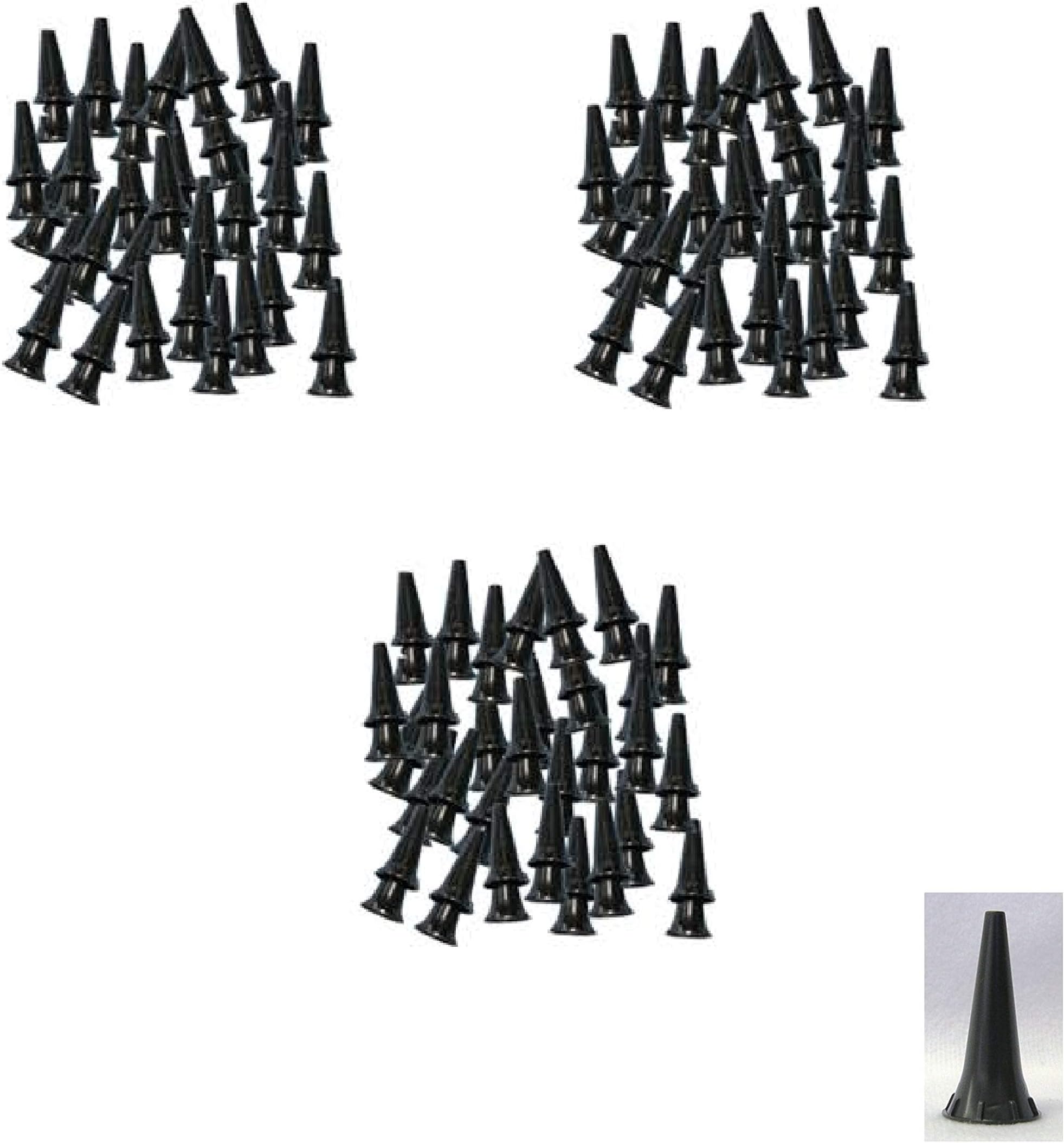 Heine Otoscope Tips 2.5 Mm - 3 Pack (50 Count)