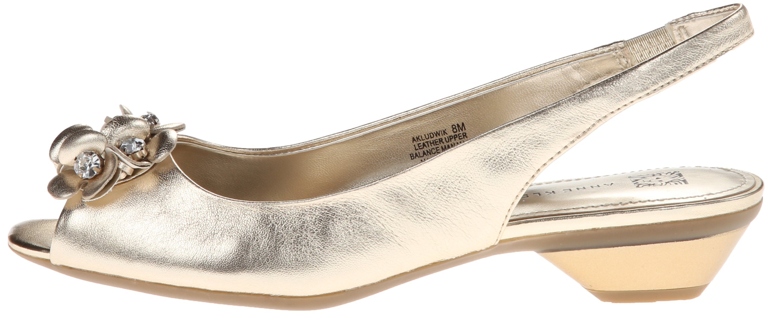 anne klein finn pump pewter