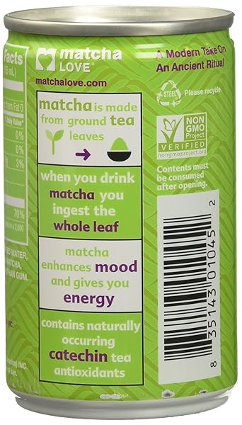 ITO EN SWEETENED GREEN TEA MADE WITH REAL MATCHA, 5.2 FL OZ, PACKAGE MAY VARY