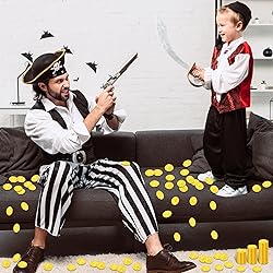 120 PCS Pirate Decorations, 1.38 in Pirate