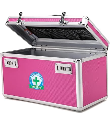 Amazon.com: HEWEI WORKS Combination Locking Medicine Box with