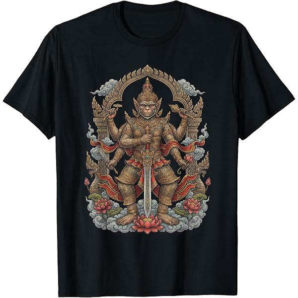 Amazon.com: VIntCam Thailand Hanuman Spiritual Mythological Sak