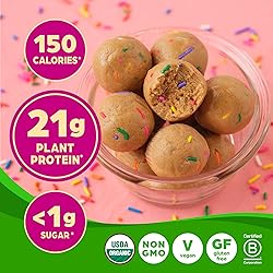 Orgain Organic Vegan Protein Powder, Birthday Cake