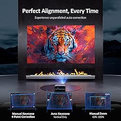 NexiGo PJ40 (Gen 3) Projector with WiFi and