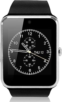 GSTEK Reloj Inteligente Bluetooth Smart Watch Teléfono Inteligente ...