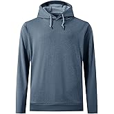 M MAELREG Mens Hoodies Pullover Performance Lightweight Hoodies For Men With 2 Pocket Dry Fit Wicking Stretch Golf Sweatshirt