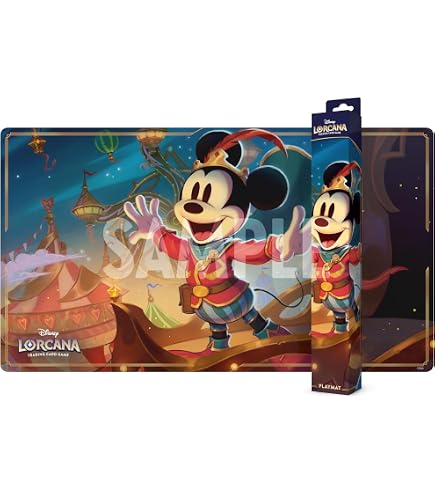 Ravensburger Disney Lorcana TCG – Playmat com Mickey Mouse “Amigo