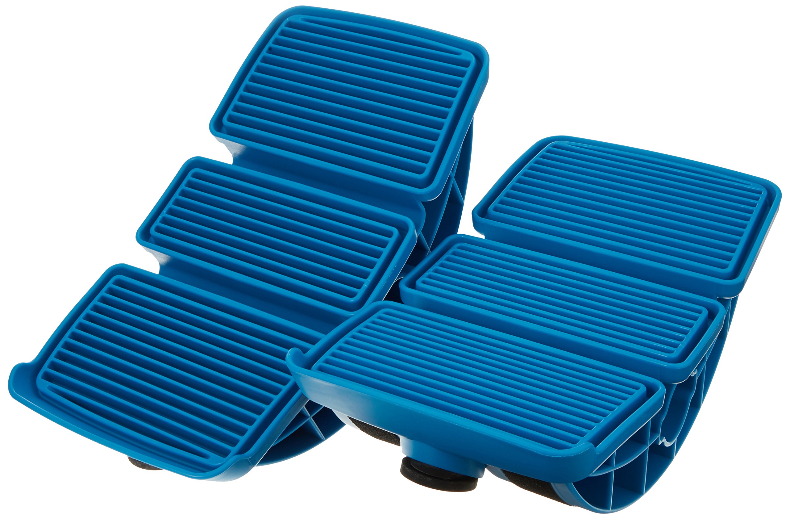 66fit Achilles and Calf Stretcher x 2pcs - Heel Tendon Muscle Pro Stretching, Blue