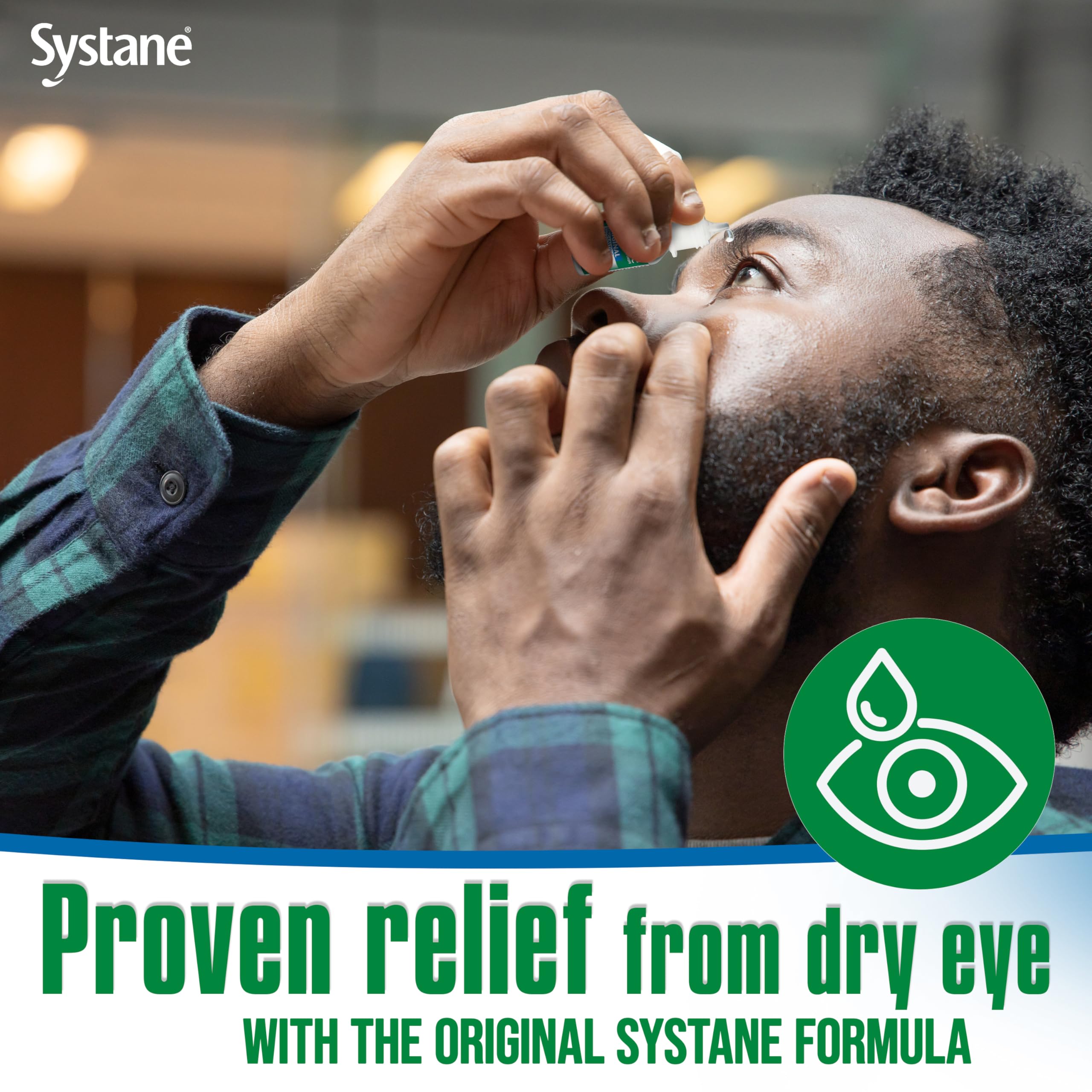 Systane Long Lasting Lubricant Eye Drops, 0.5 Fl Oz (Pack of 1)