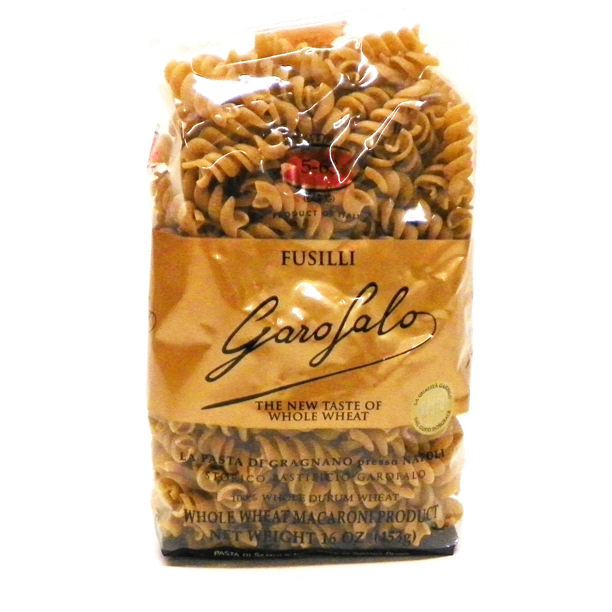Garofalo Whole Wheat Farfalle Pasta, 16 Ounce (Pack of 4