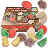 Yellow Door Sensory Play Stones, Pizza Toppings
