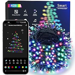 Brizled Smart Christmas Lights, 196ft 600 LED Smart