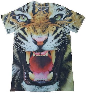 roaring tiger t shirt