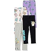 Amazon Essentials Disney | Marvel | Star Wars | Frozen | Princess Girls and Toddlers' Leggings, Multipacks