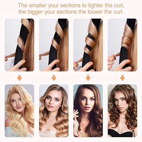 FAVIRZCE Heatless Curler Hair Rollers Heatless Curling Rod