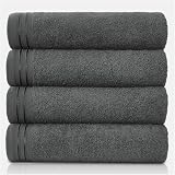 GC GAVENO CAVAILIA Large Bath Towels 4 Pack Egyptian Cotton 75x135 cm