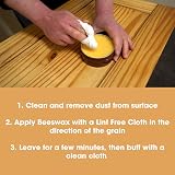 Furniture Clinic Clear Beeswax Polish for Wood & Furniture 200ml view 6