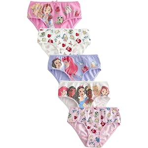 NEXT Girls Disney Princesses Briefs 5 Pack