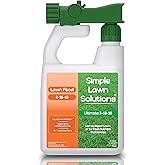 Ultimate 3-18-18 NPK- Lawn Food Quality Liquid Fertilizer- Easy to Use Concentrated Spray- Any Grass Type- Summer &amp; Fall Nutrients- Simple Lawn Solutions - Turf Hardiness &amp; Root Vigor (32 Ounce)