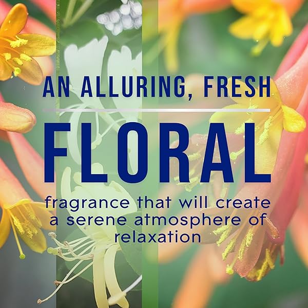 GLADE PLUGINS REFILLS AIR FRESHENER, JASMINE & HONEYSUCKLE, SCENTED AND ESSENTIAL OILS FOR HOME AND BATHROOM, 0.67 FL OZ, 5 COUNT