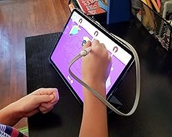ZoopLoop Grey Silicone Scratchproof 20.75in Tether